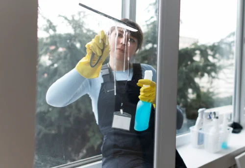 Nettoyage de vitres intérieures et extérieures à Saudrupt